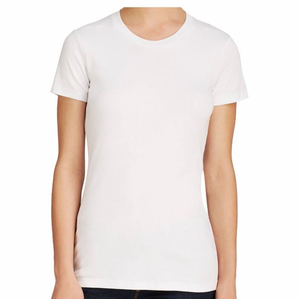 Theory Classic White Crewneck T Shirt Size P